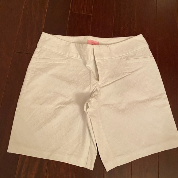 NWT Lilly Pulitzer Gardinia Shorts White Size 2 - Picture 4 of 6